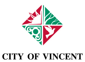 Logo of the City of Vincent.